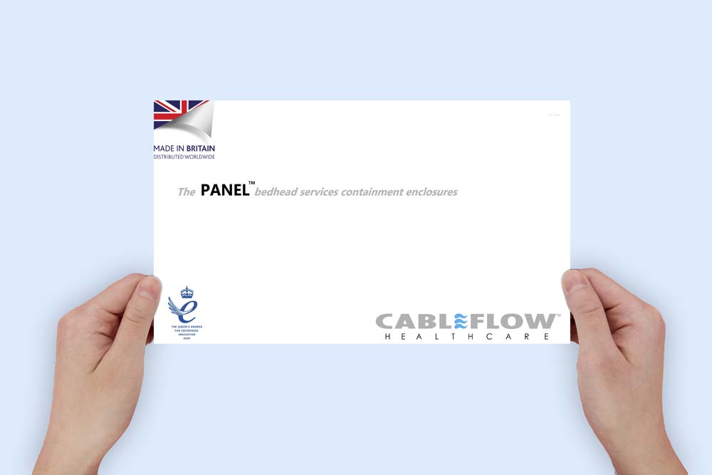Cableflow Panel Medical Trunking brochure