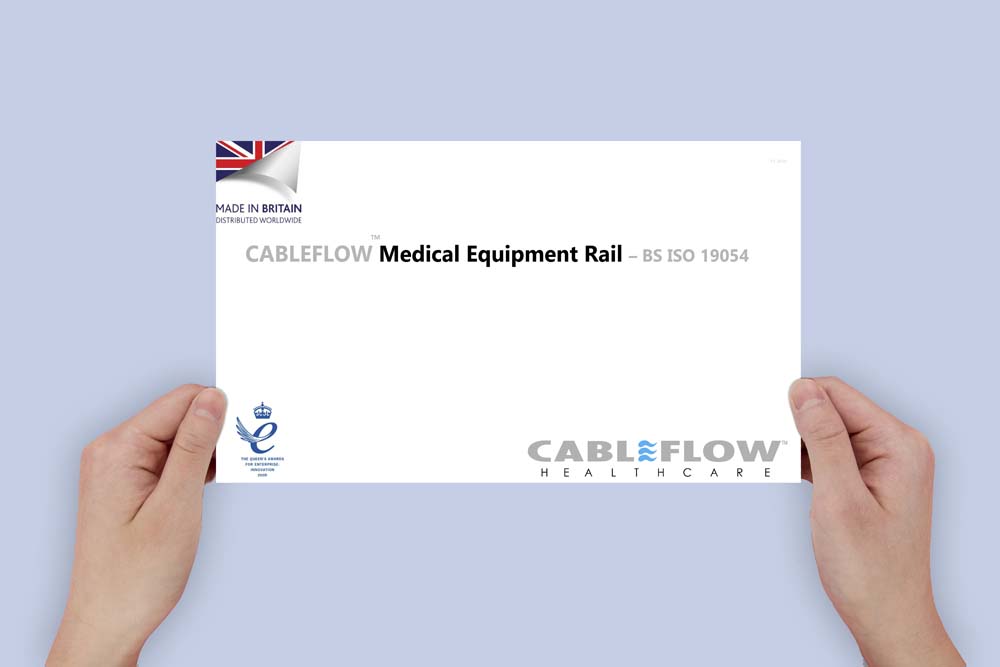 Cableflow Medical Wall Rail