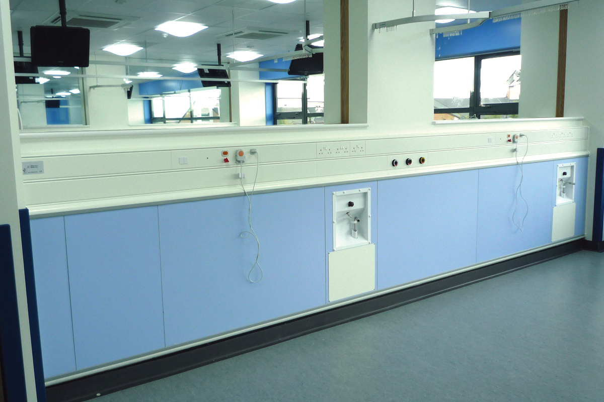 Cableflow ROH Renal Dialysis Station Trunking