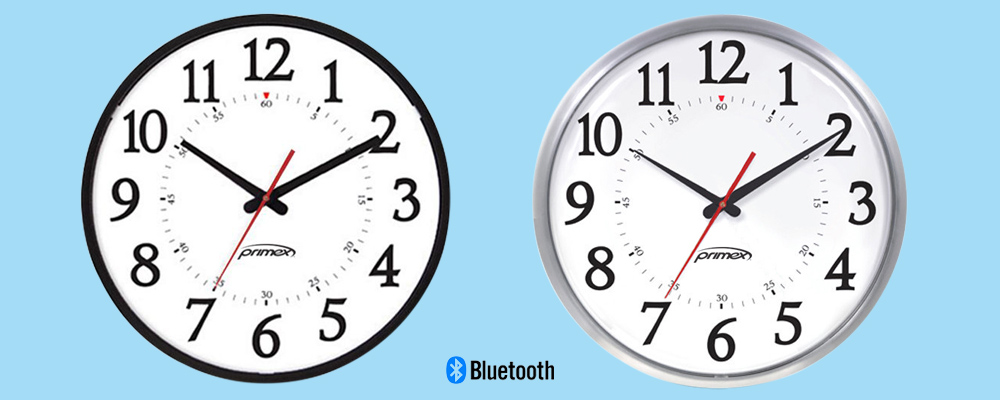 PRIMEX Bluetooth Synchronised clocks
